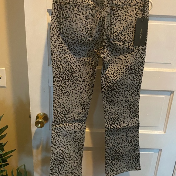 Rag & Bone Grey Cheetah Hana size 24 NWT - Picture 7 of 12